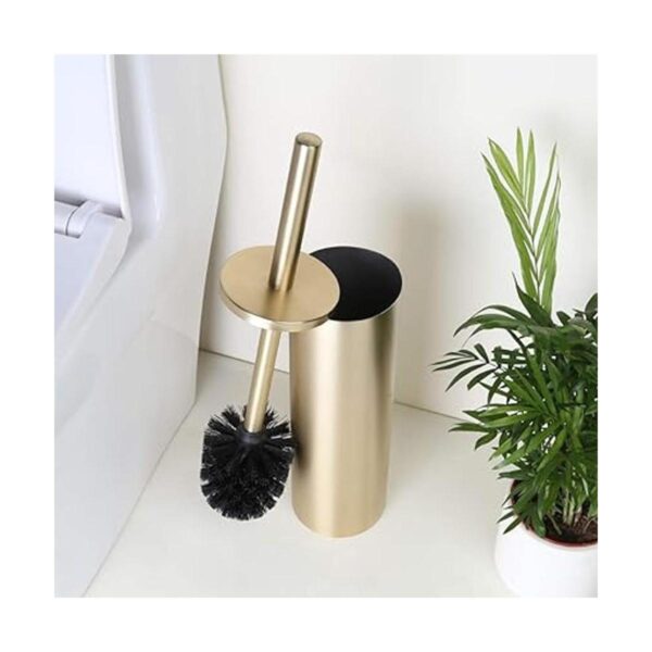 Stainless Steel Toilet Brush and Holder for Bathroom