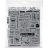Stampers Anonymous Sello de montaje adjunto Tim Holtz de 7