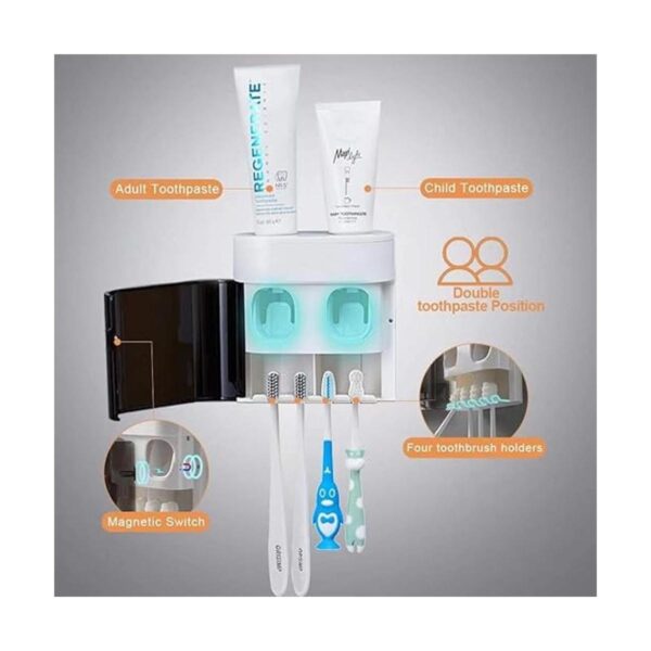 StAider Soporte para cepillo de dientes montado en la