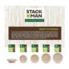 Stack Man BG60HT1K Recipientes de comida 100