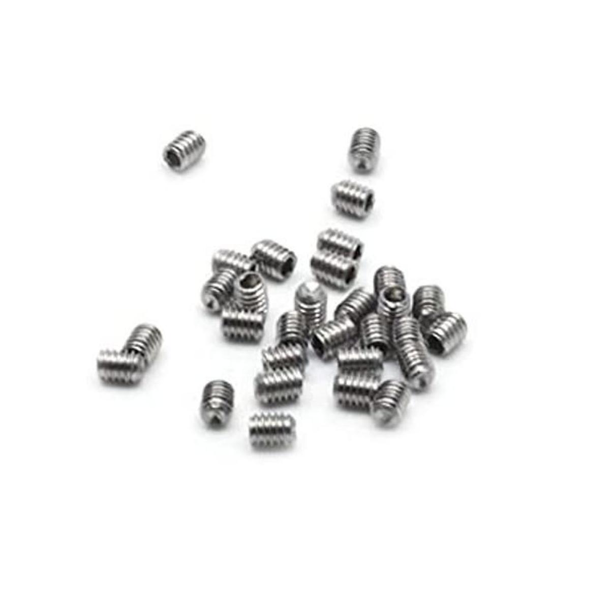 Sscon Juego de 100 tornillos M20.197 x 0.118 in acero