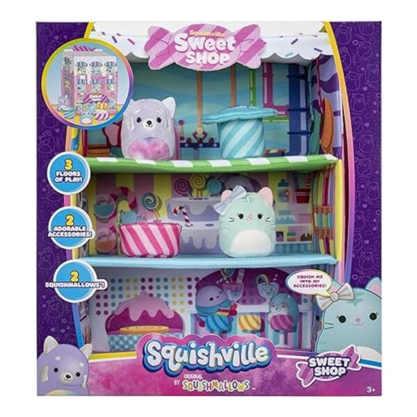 Squishville by Original Squishmallows Sweet Shop Juego de_2