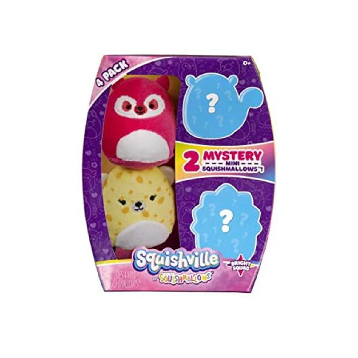 Squishville by Squishmallows SQM0143 Bright SquadCuatro