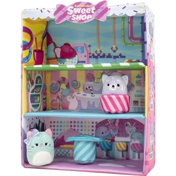Squishville by Original Squishmallows Sweet Shop Juego de_4