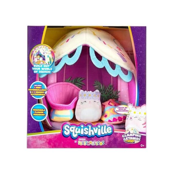 Squishville Original Squishmallows Deluxe Glamping