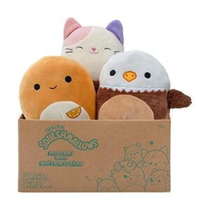 Squishmallows Paquete de tres cajas de peluche oficial_1