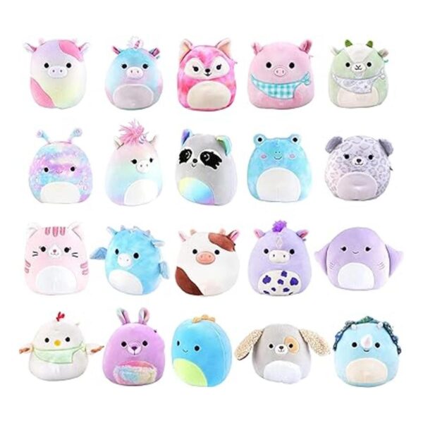 Squishmallow S Caja misteriosa de peluche de 5 pulgadas