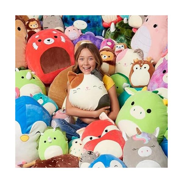 Squishmallows Hello Kitty con lentes rojos de felpa de 14_6
