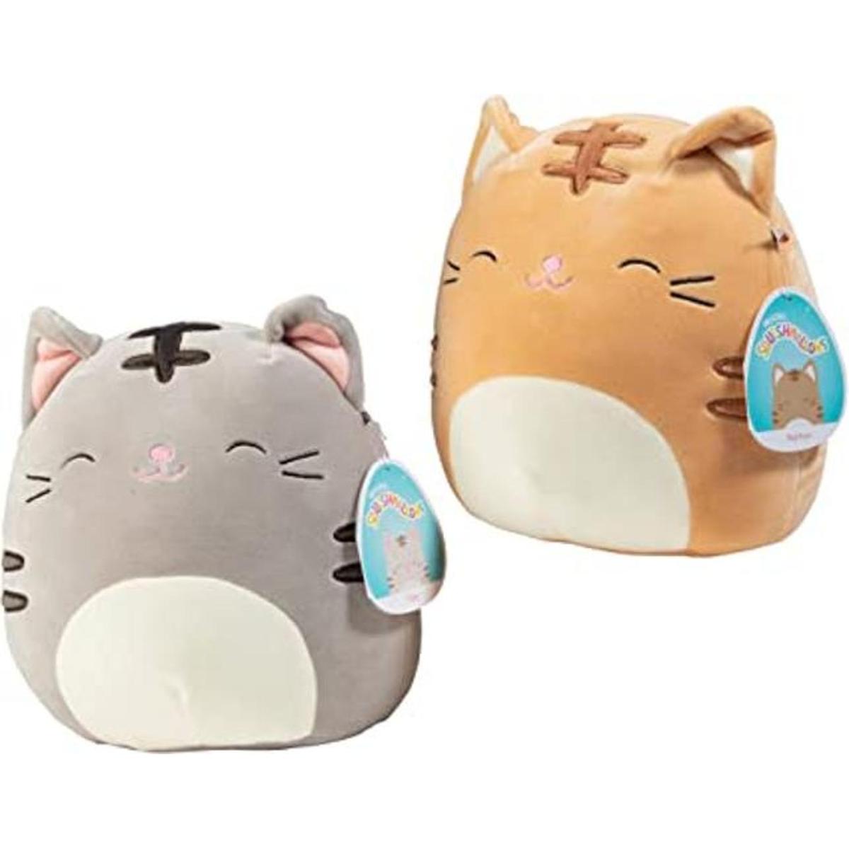 Squishmallow Peluche individual surtido de gatos de 8