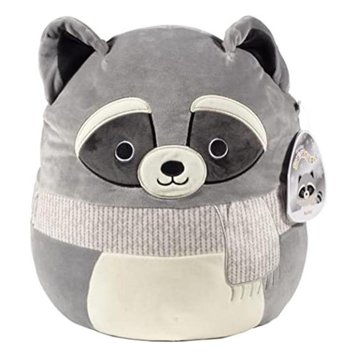 Squishmallow Rocky The Raccoon de 12 pulgadas juguete