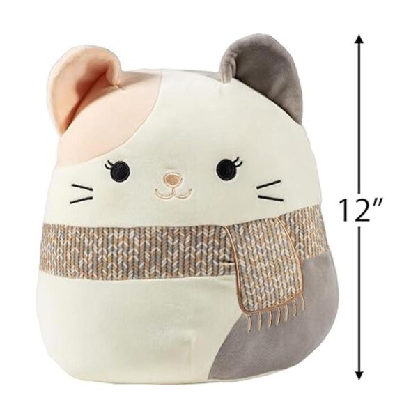 Squishmallow Camette The Cat de 12 pulgadas felpa oficial_4