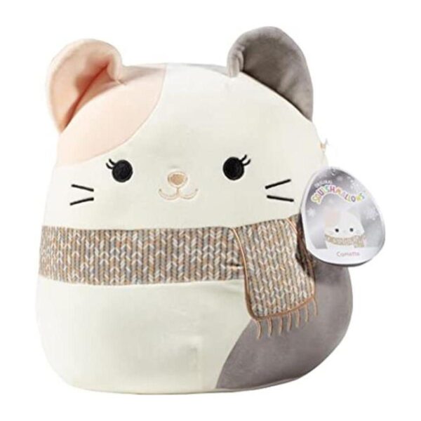 Squishmallow Camette The Cat de 12 pulgadas felpa oficial_1