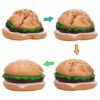 Squishies jumbo de 10 pulgadas de tiro lento hamburguesa_6