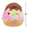 Squishmallow Helado Glady The Rainbow de 8 pulgadas_4