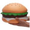 Squishies jumbo de 10 pulgadas de tiro lento hamburguesa_5