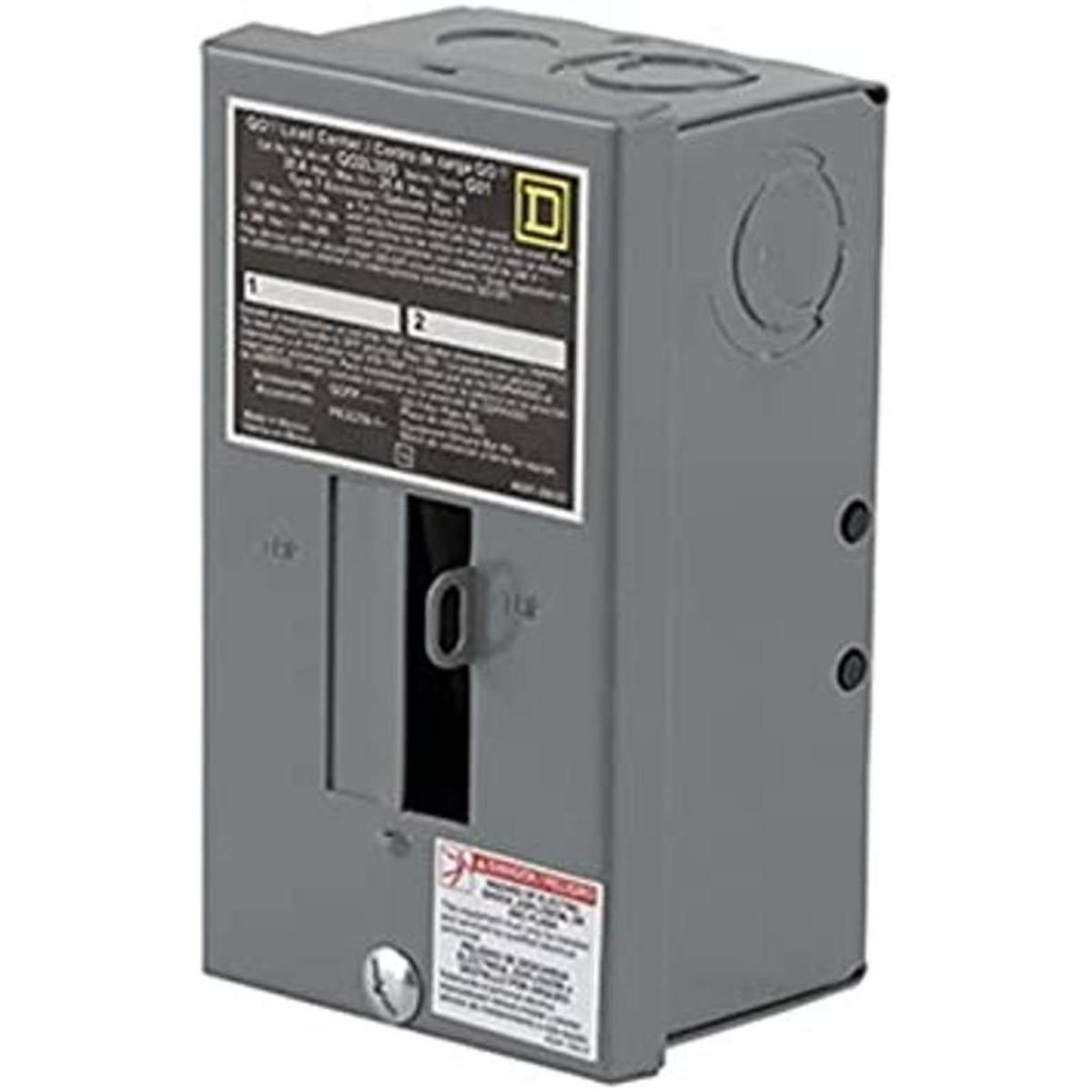 Square D QO2L30SCP QO 30 Amp 2Space 2Circuit Centro de