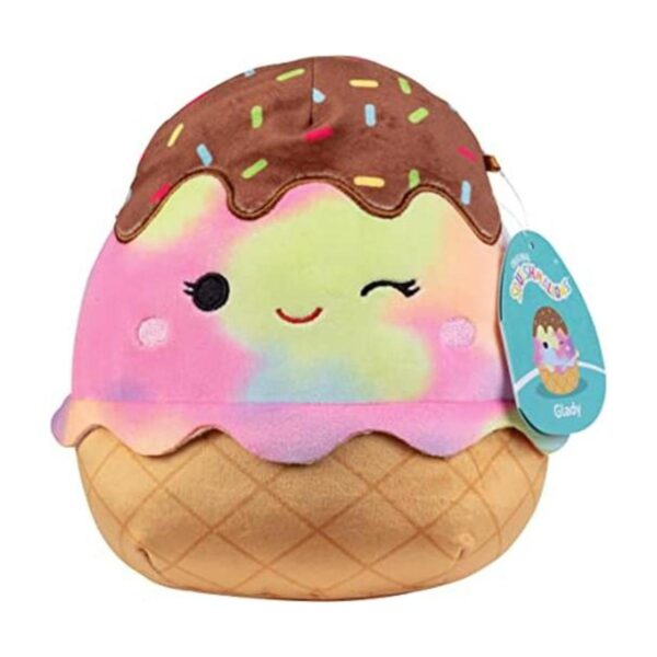 Squishmallow Helado Glady The Rainbow de 8 pulgadas_1