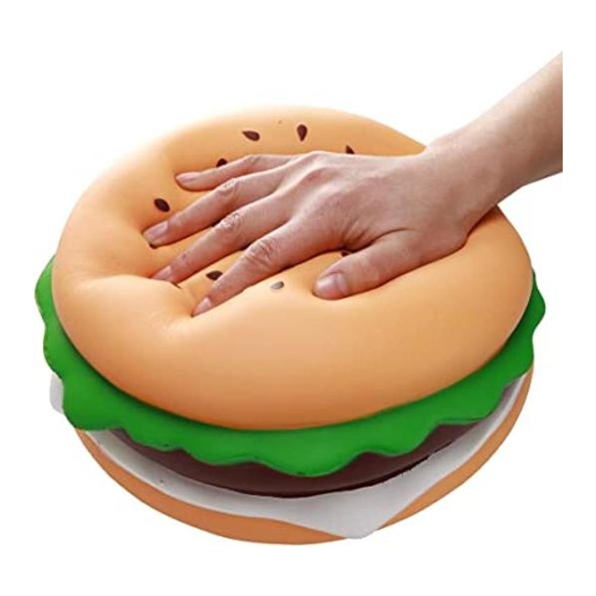 Squishies jumbo de 10 pulgadas de tiro lento hamburguesa