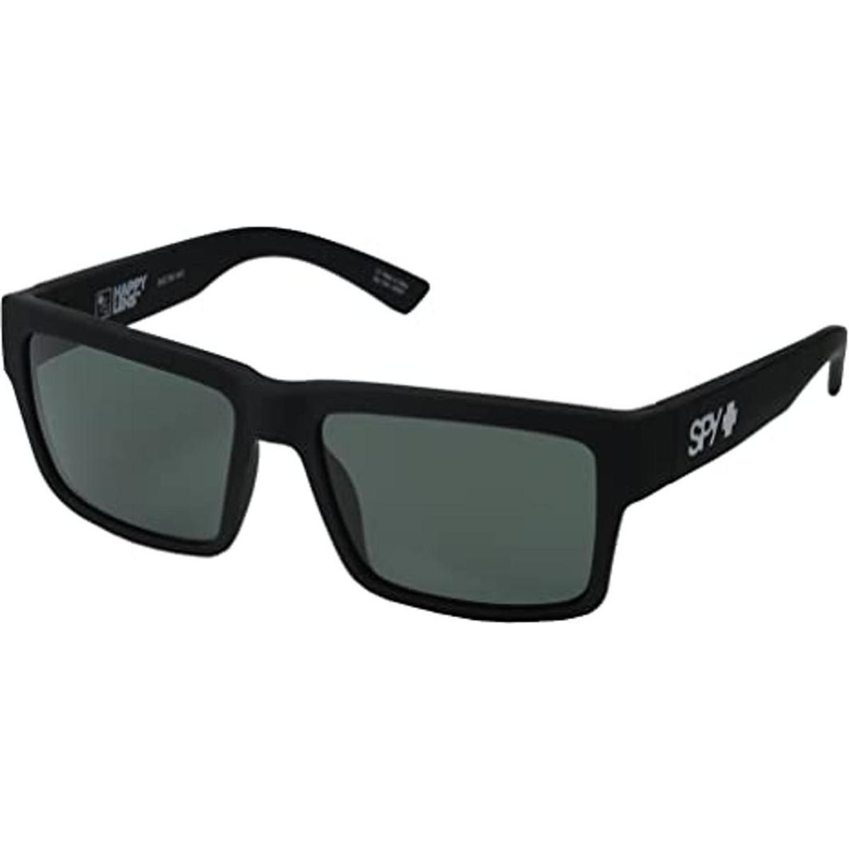 Spy Optic Montana Gafas de sol negro mate con lente verde