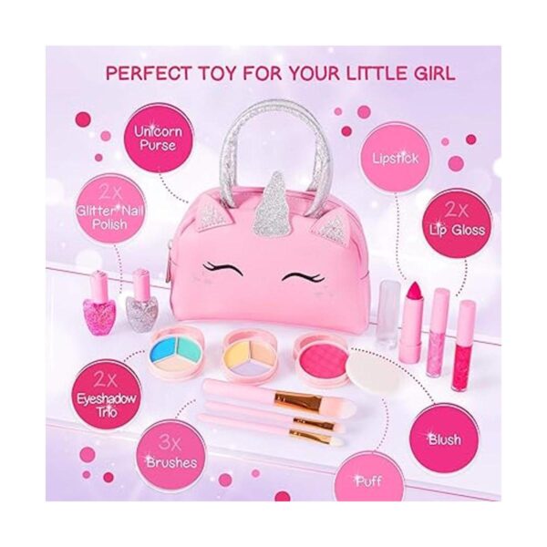 Sprinkles Toyz Kit de maquillaje real para niñas pequeñas