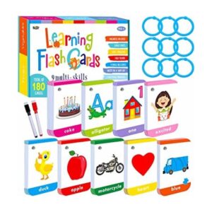 SpriteGru 180 tarjetas de aprendizaje para niños pequeños_1