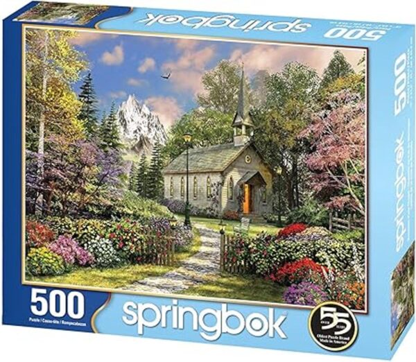 Springboks Puzzle 500 piezas diseño de montaña_2