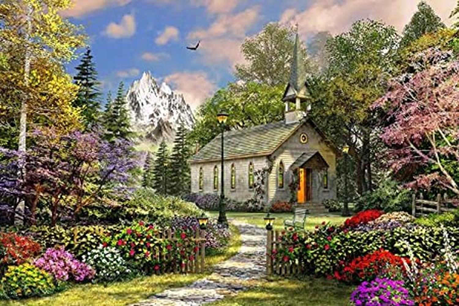 Springboks Puzzle 500 piezas diseño de montaña