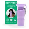 Springer Botella de agua de viaje para perros como se ve_1