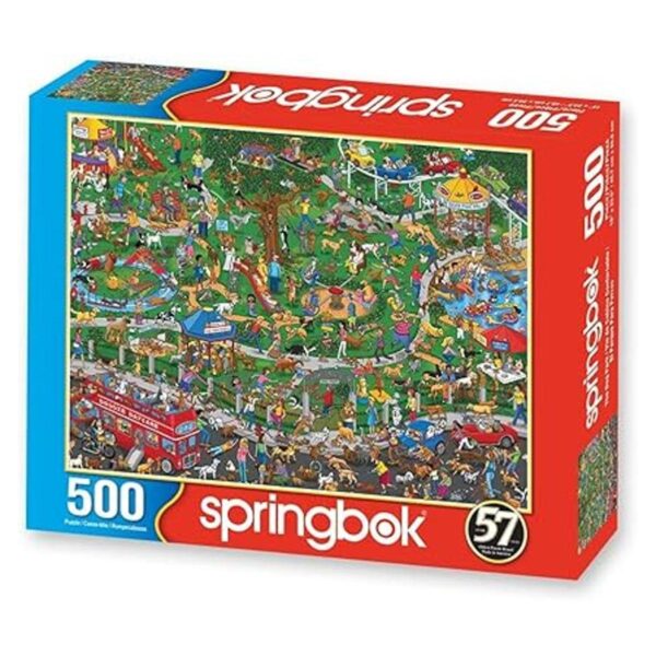 Springbok s Rompecabezas de 500 piezas The Dog Park_2