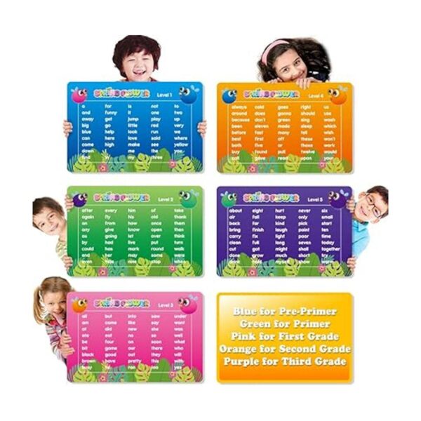 SpringFlower Juego de palabras de visión juguete_2