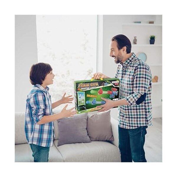 SpringFlower Juguete de juego de disparos para niños de 5_5