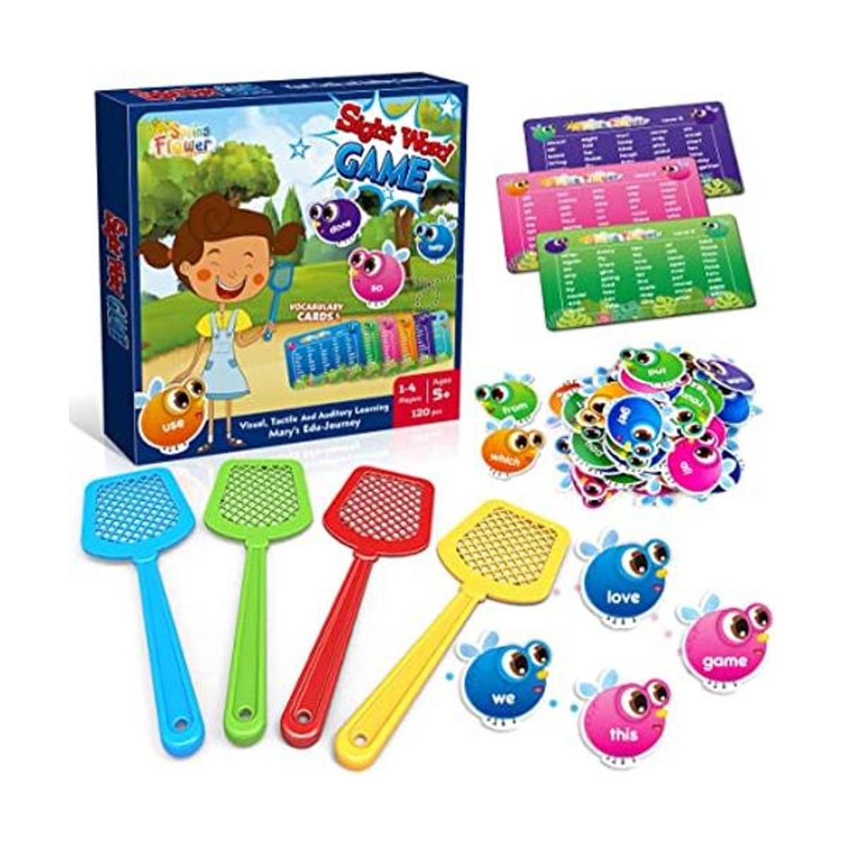 SpringFlower Juego de palabras de visión juguete