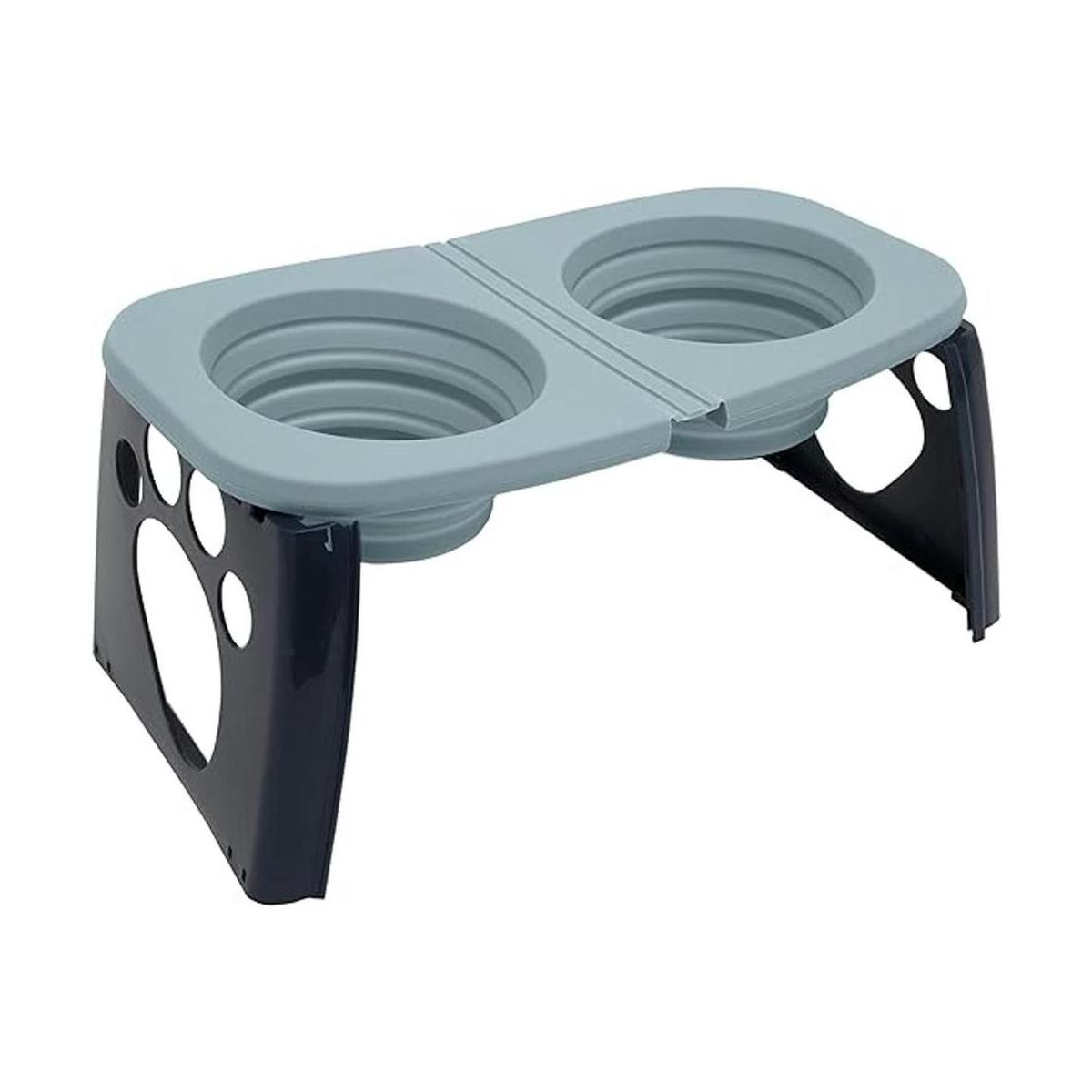 SportPet Cuencos elevados de acero inoxidable para