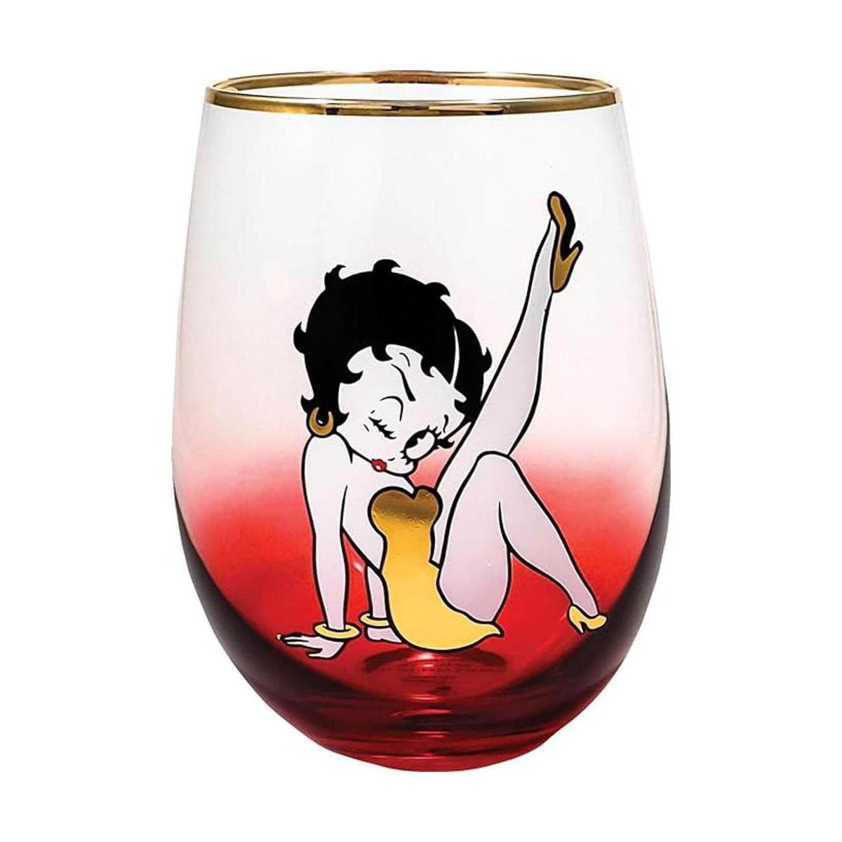 Spoontiques Betty Boop Vaso sin tallo 1 unidad paquete