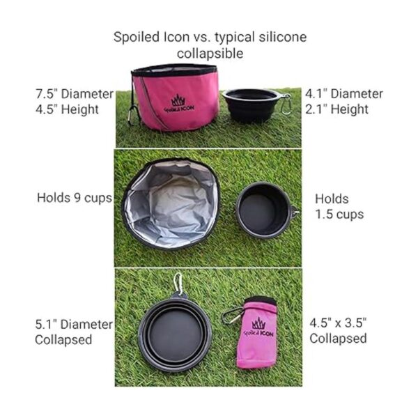 Spoiled Icono Cuenco plegable para perros y alimentos_3
