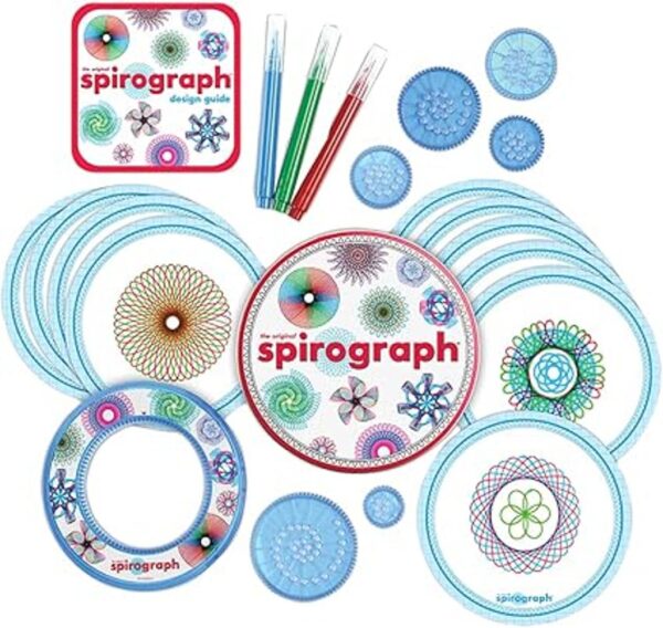 Spirograph Mini lata de regalo la forma clásica de hacer_2