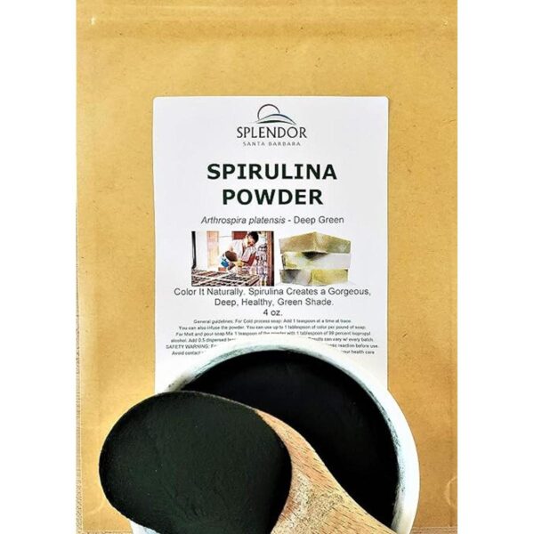 Spirulina Suministros de jabón en polvo colorante