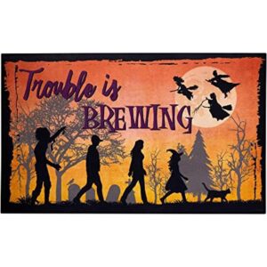 Spirit Halloween Felpudo de Disney Hocus Pocus Trouble is_1