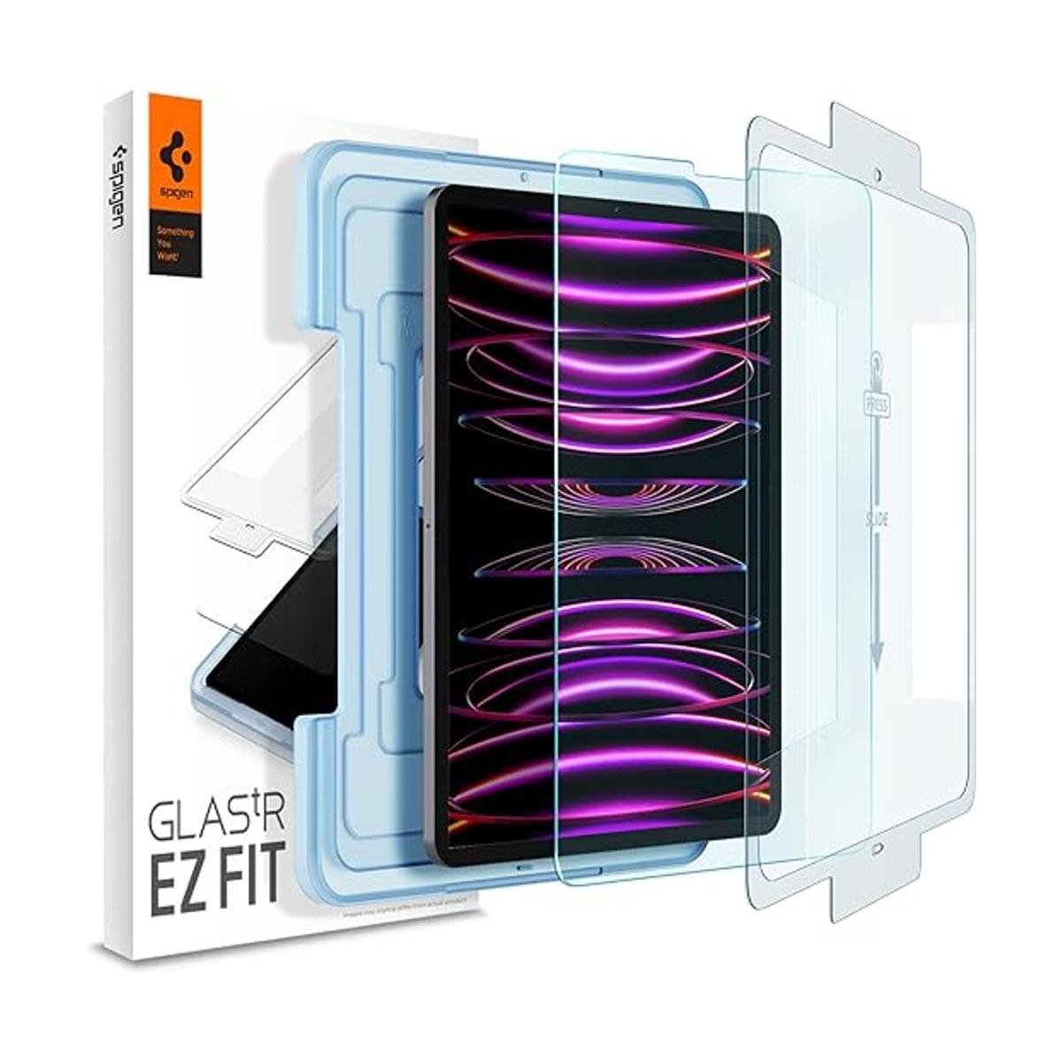 Spigen Protector de pantalla de vidrio templado GlasTR EZ