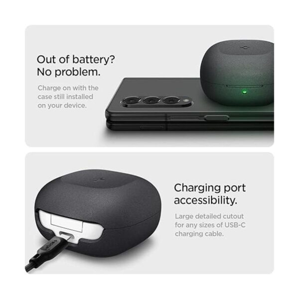 Spigen Geo Fit Funda diseñada para Galaxy Buds 2 2021