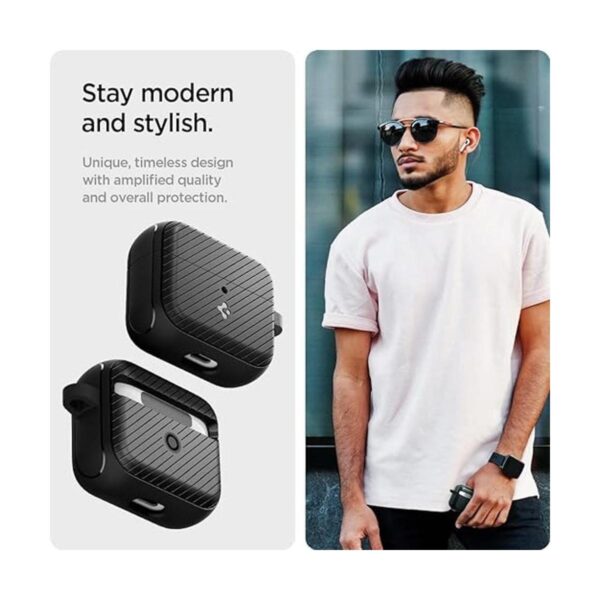 Spigen Mag Armor MagFit Funda diseñada para Airpods de_4