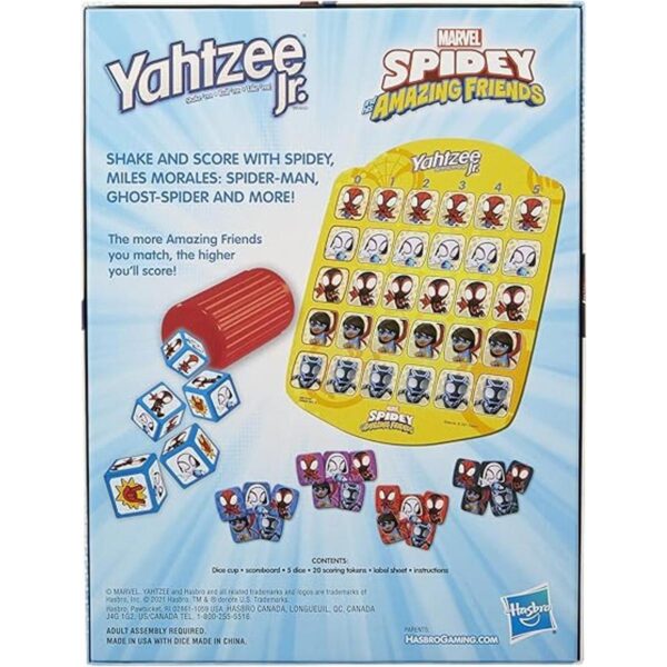 Spidey and His Amazing Friends Yahtzee Jr. Disney Princess_2