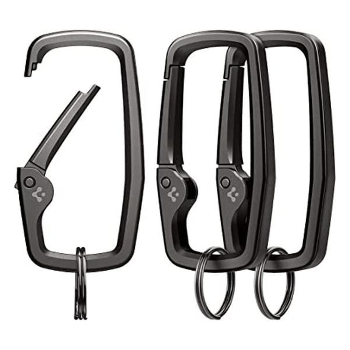 Spigen Carabiner Clips D Ring Spring Snap Hook Keyring