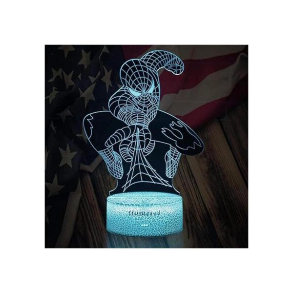 Spiderman Toys Luz nocturna para niños regalo de_3