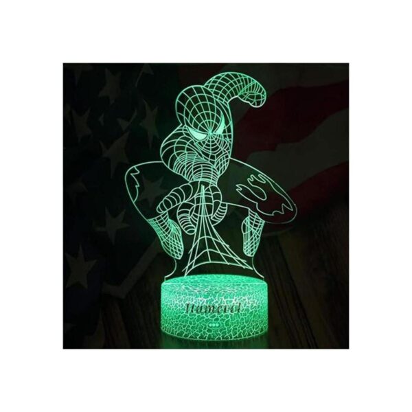 Spiderman Toys Luz nocturna para niños regalo de_4