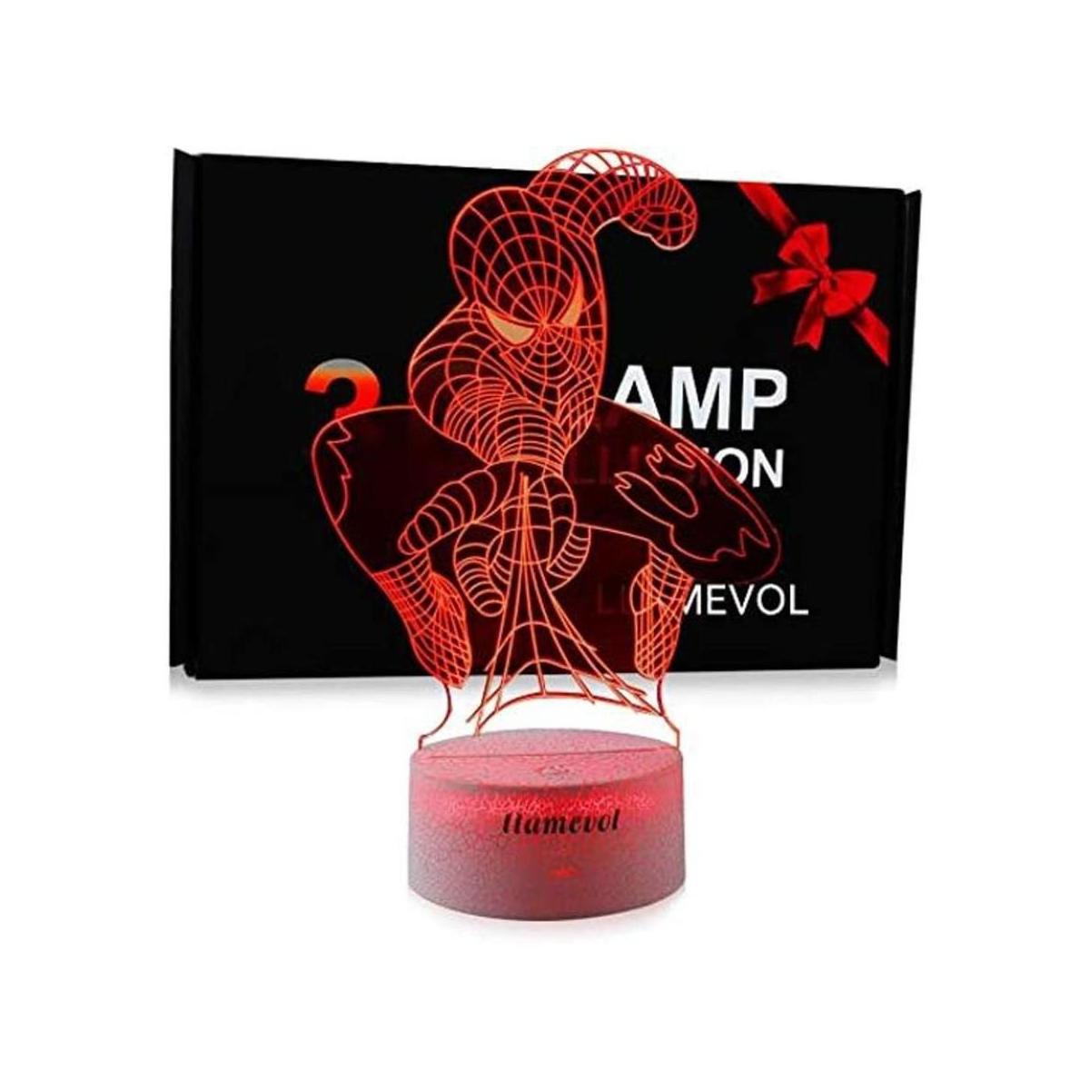 Spiderman Toys Luz nocturna para niños regalo de