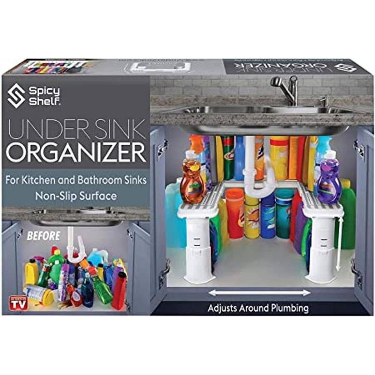 Spicy Shelf Organizador expandible para debajo del