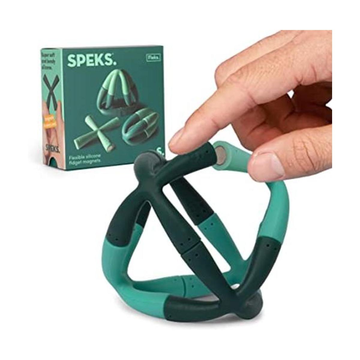 Speks Fleks Juego de construcción de silicona de 6