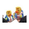 Speduckk 2pcs Trump Pato Bebé Baño Caucho Dibujos Animados_1