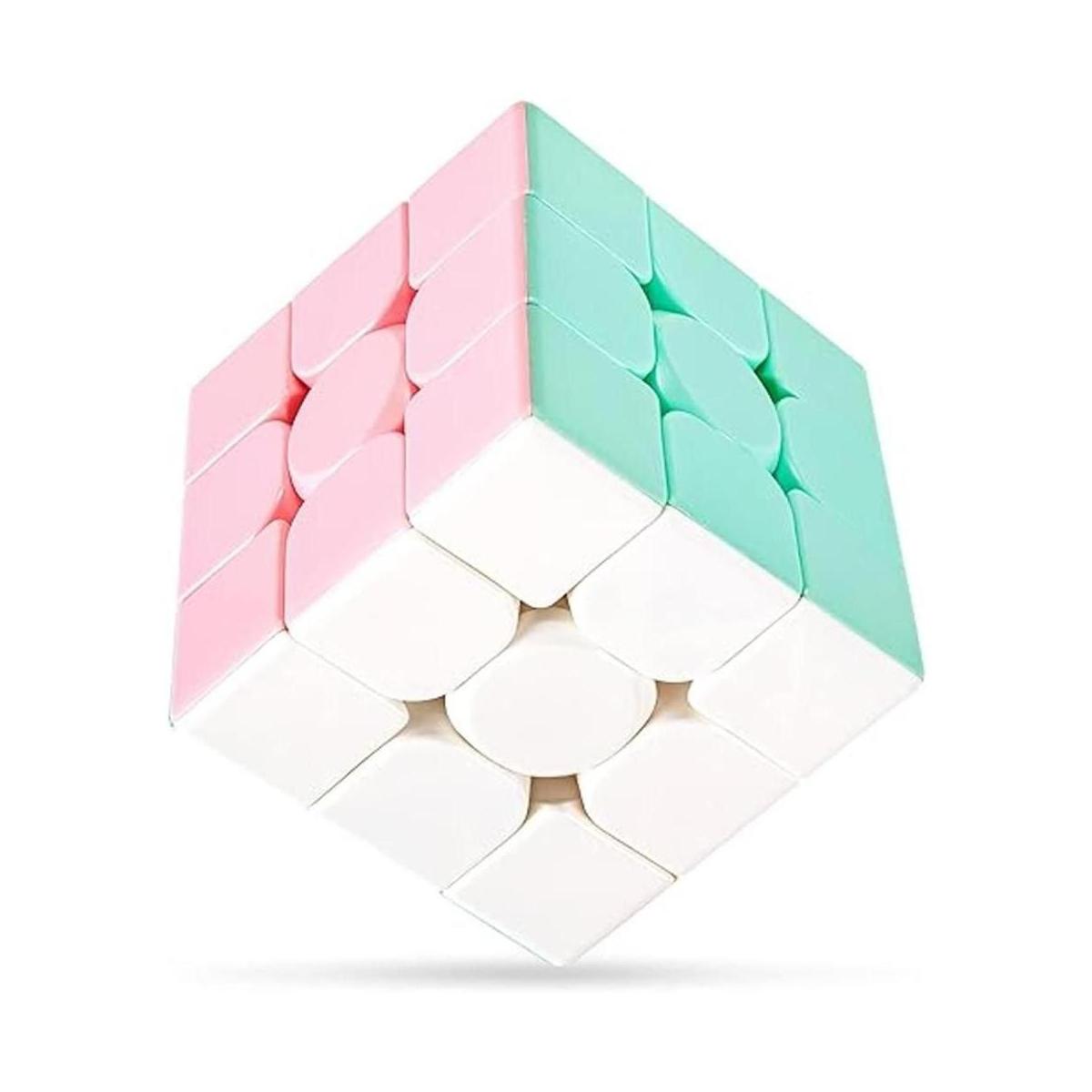 Speed Cube 3x3 sin calcomanías para niños y adultos cubo